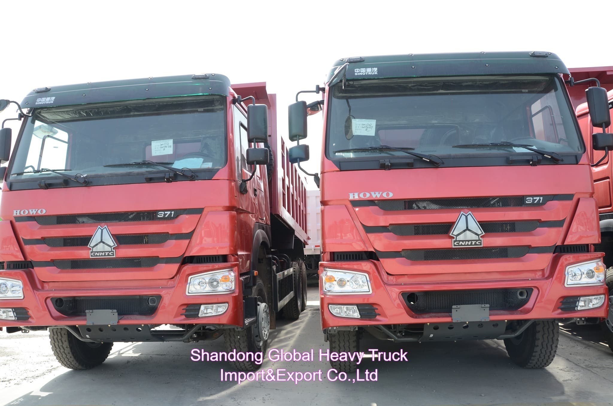 Digunakan Baru Heavy Duty Diesel 6X4 Sino HOWO Tambang Sinotruk Pertambangan Tipper Tipping Dump Truck