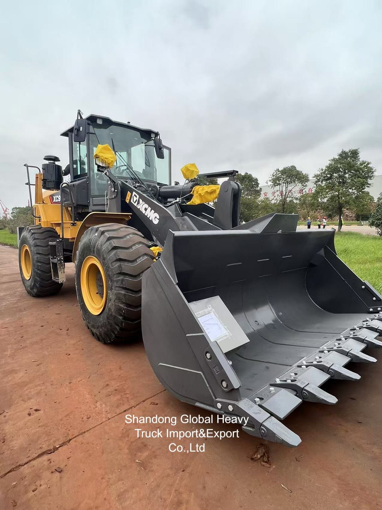 Cina Mesin Penggerak Bumi 3ton Loader roda depan kecil hidrolik Xc938