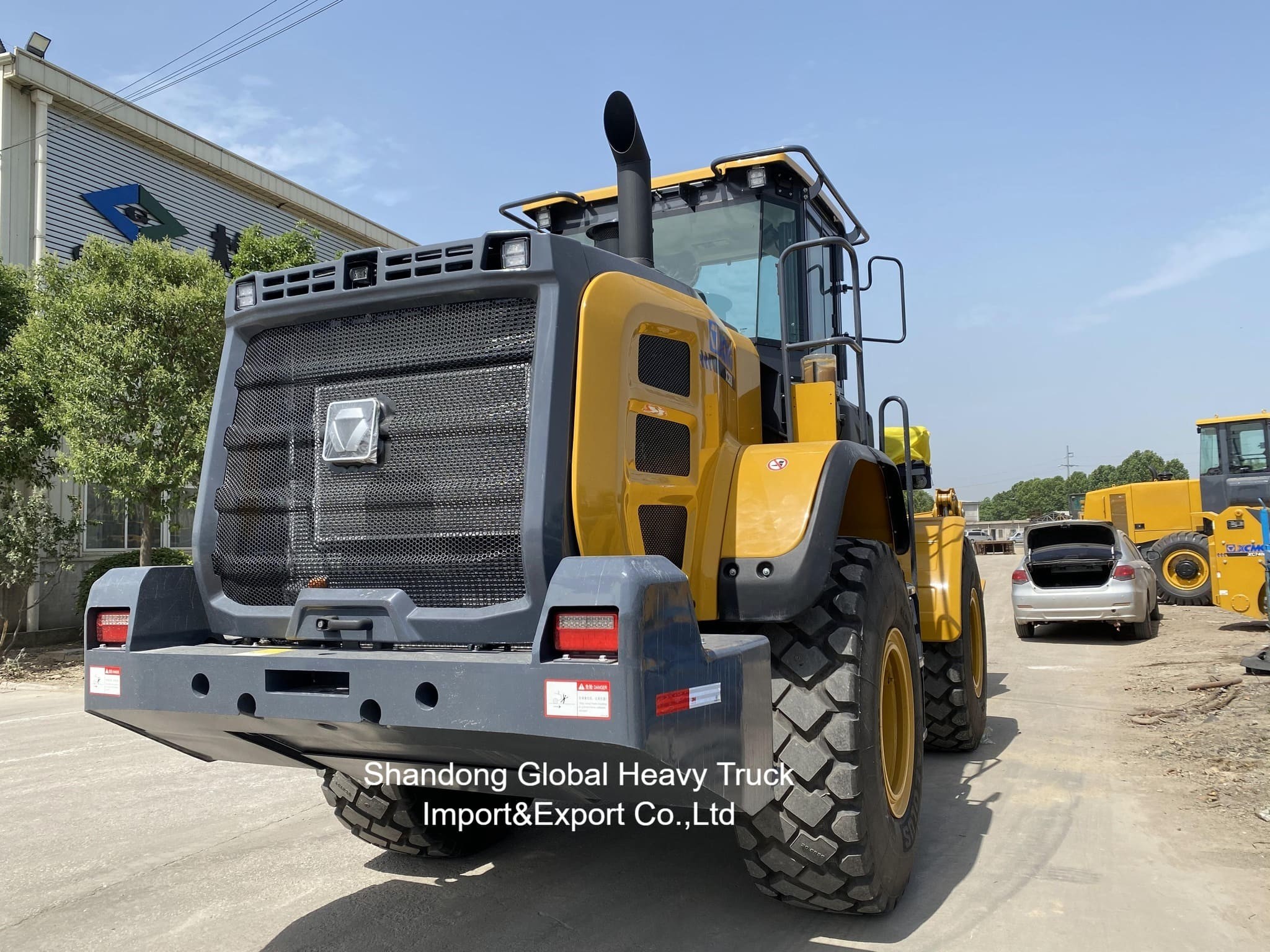New Hot Sale 5 Ton 4X4 Mini Diesel Engine Front Wheel Loader Zl50gn dengan 3.0m3 Rock Bucket