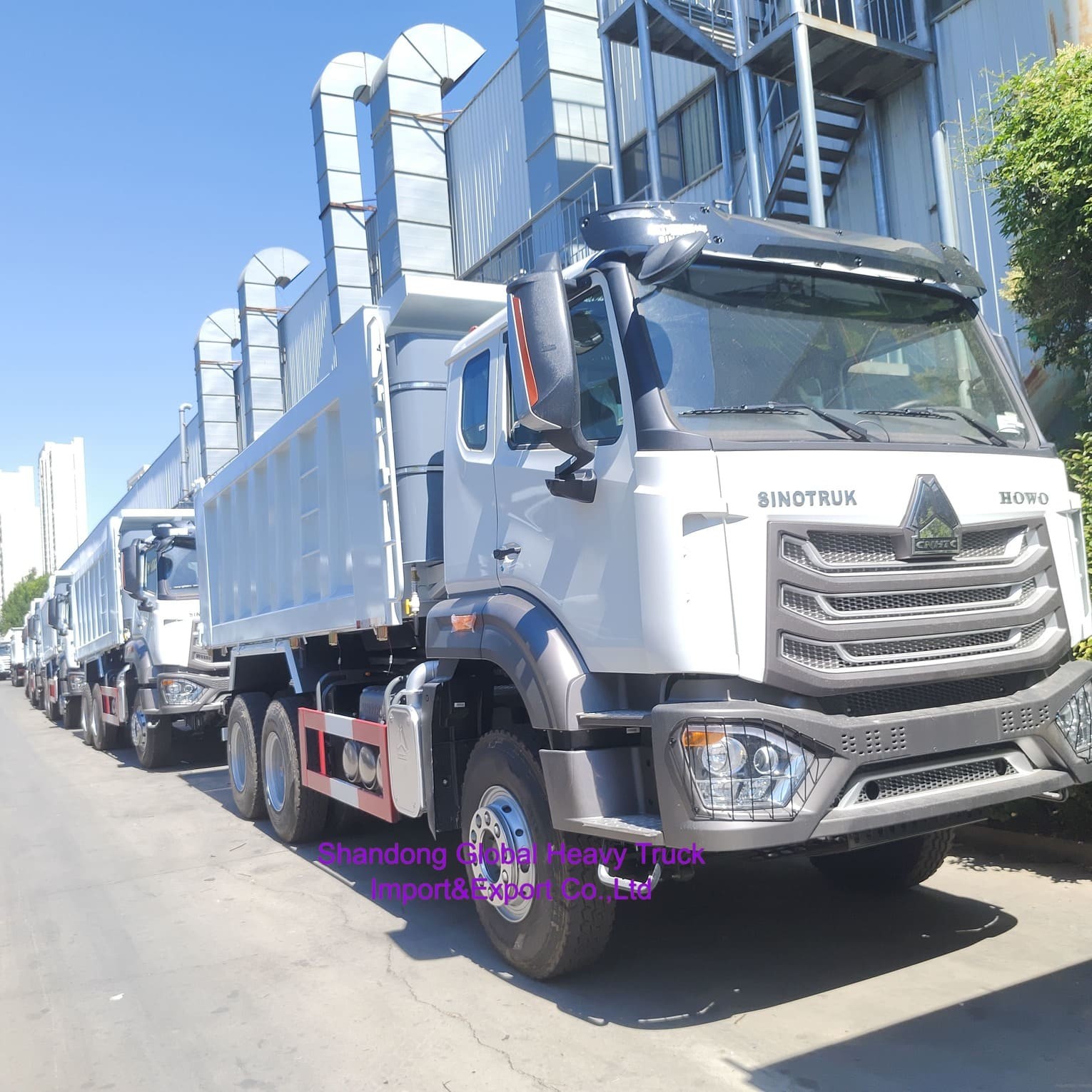 Truk dumpper berat bekas 6*4 375HP Sinotruk HOWO Truk Tipper