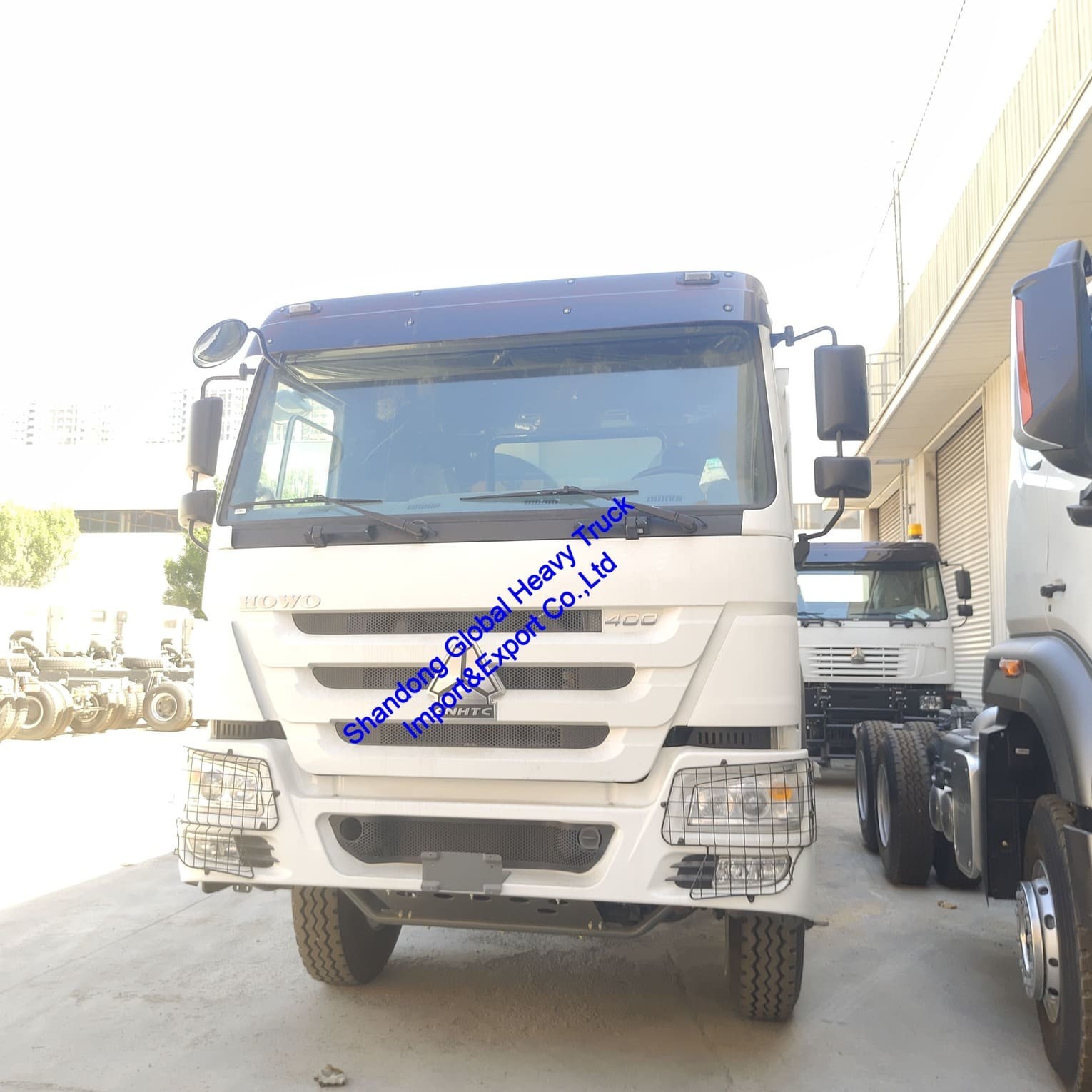 Sinotruk HOWO Kualitas Tinggi Truk Dump Tipper bekas LHD/Rhd Diesel 400 tenaga kuda 6X4 Truk Dump
