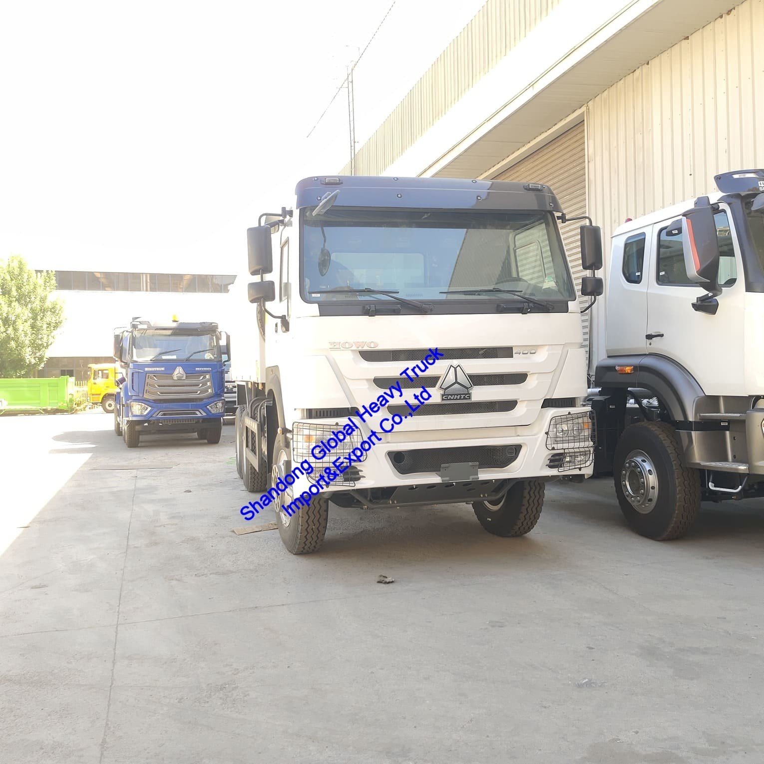 Kualitas tinggi HOWO truk sampah Sinotruk mengganti dengan barang baru truk kargo