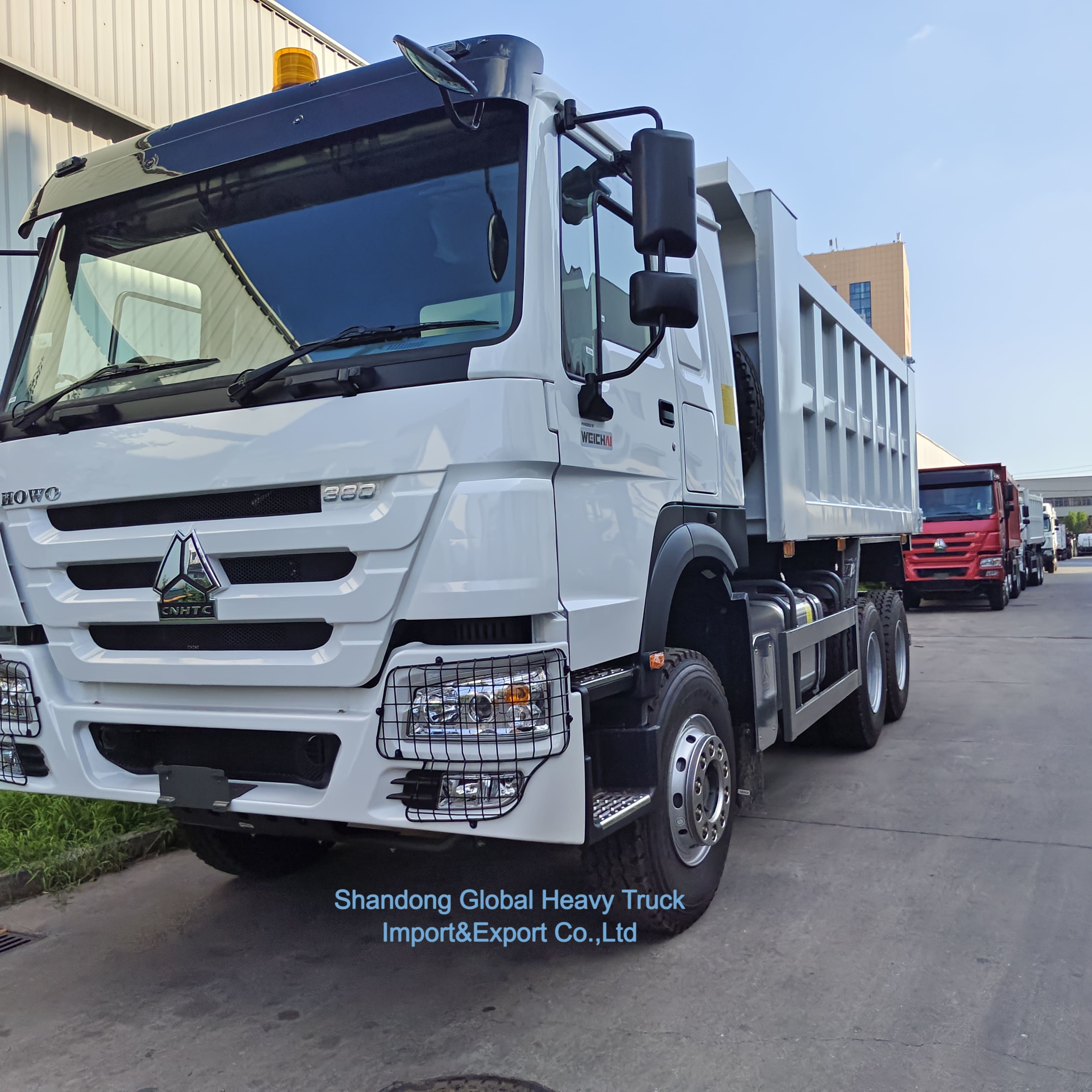 Sinotruk HOWO 371HP 336HP 371hp 380hp 12 Roda 6X4 8X4 Truk Tipper Kondisi Baik Truk Dump HOWO