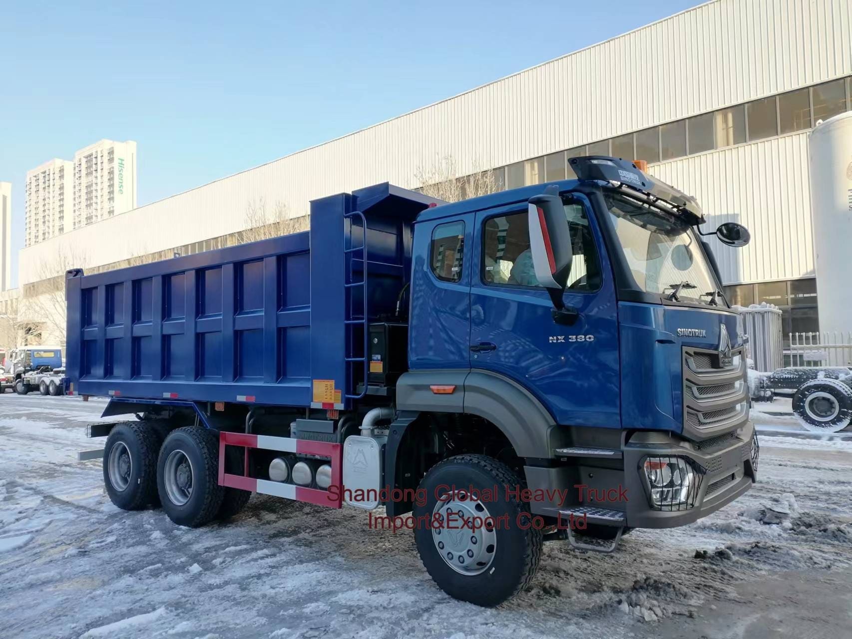 Sinotruk HOWO Nx Tx Second Hand 10 Roda 371 HP 6X4 Mining Tipper Truck