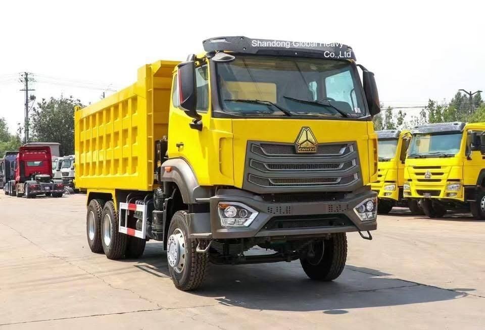 2025 New Sinotruk HOWO Nx 6X4 10 Roda 371 380HP Mining Tipping Tipper Dumper Dump Truck Penjualan