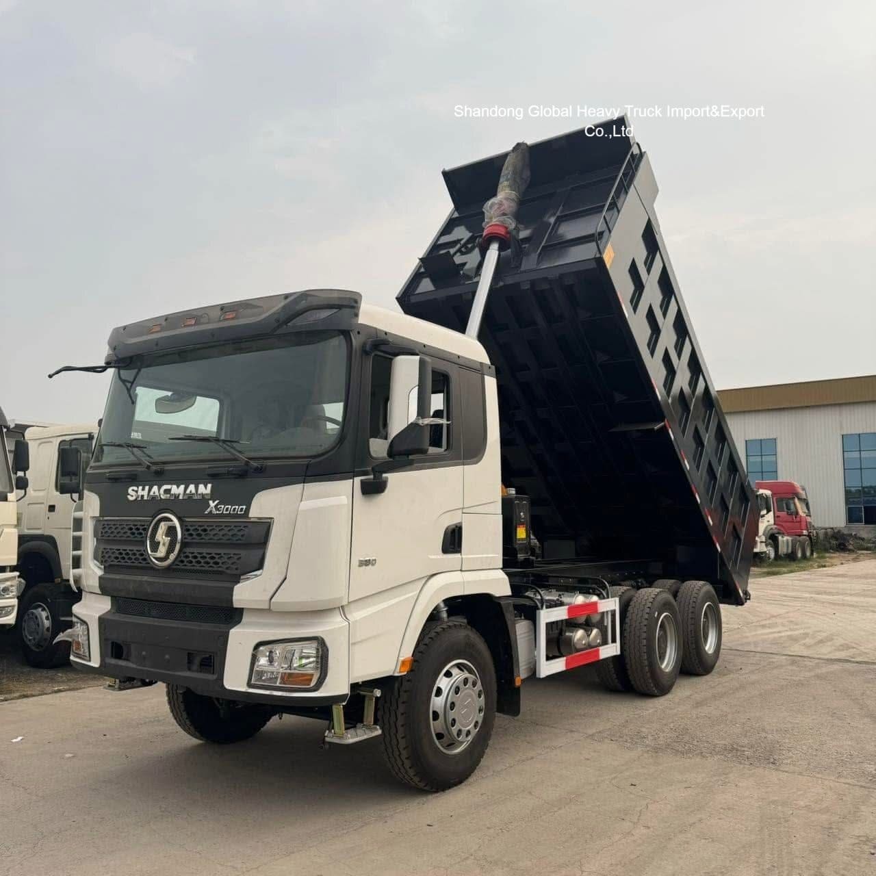 Truk Tipper Shacman 6*4 Baru F3000 H3000 X3000 Chacman 6X4 Pertambangan 50 ton Truk Tipper Dump