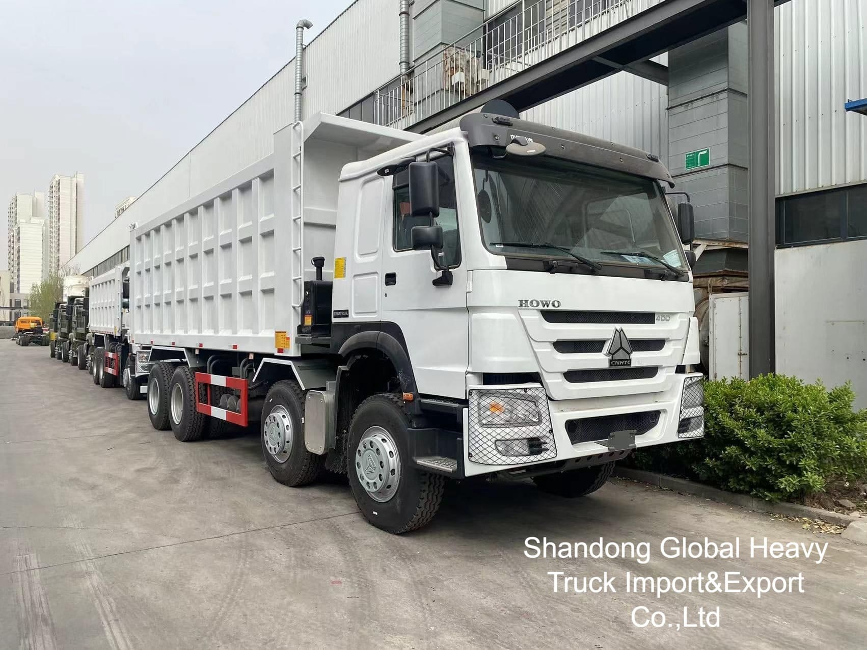 Truk Sampah HOWO 371hp 380hp Bekas Terlaris Global, Truk Sampah 35 Ton