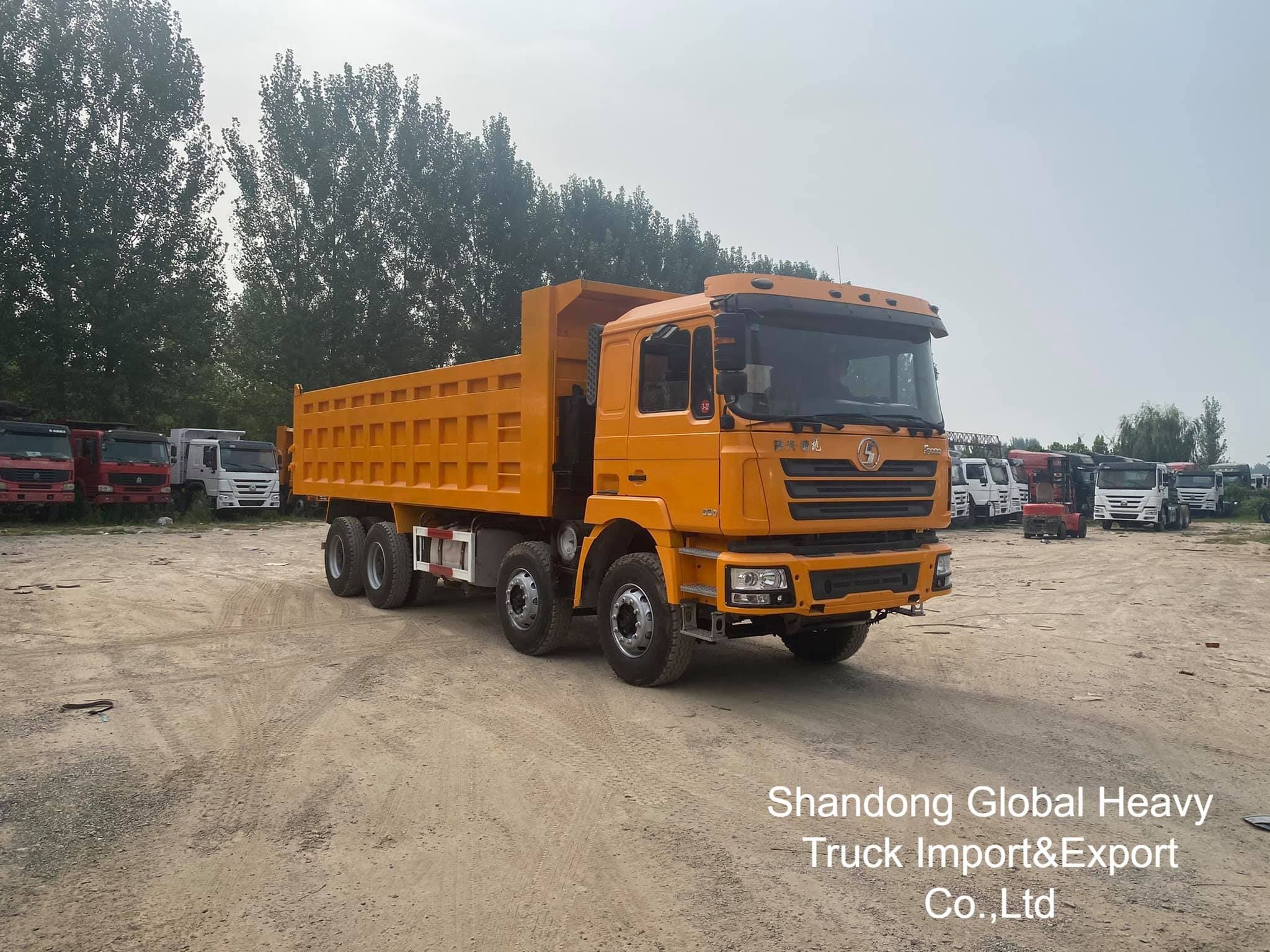 Truk Sampah Tipper Sinotruk HOWO Sitrak Shacman 8*4 F3000 X3000 Bekas