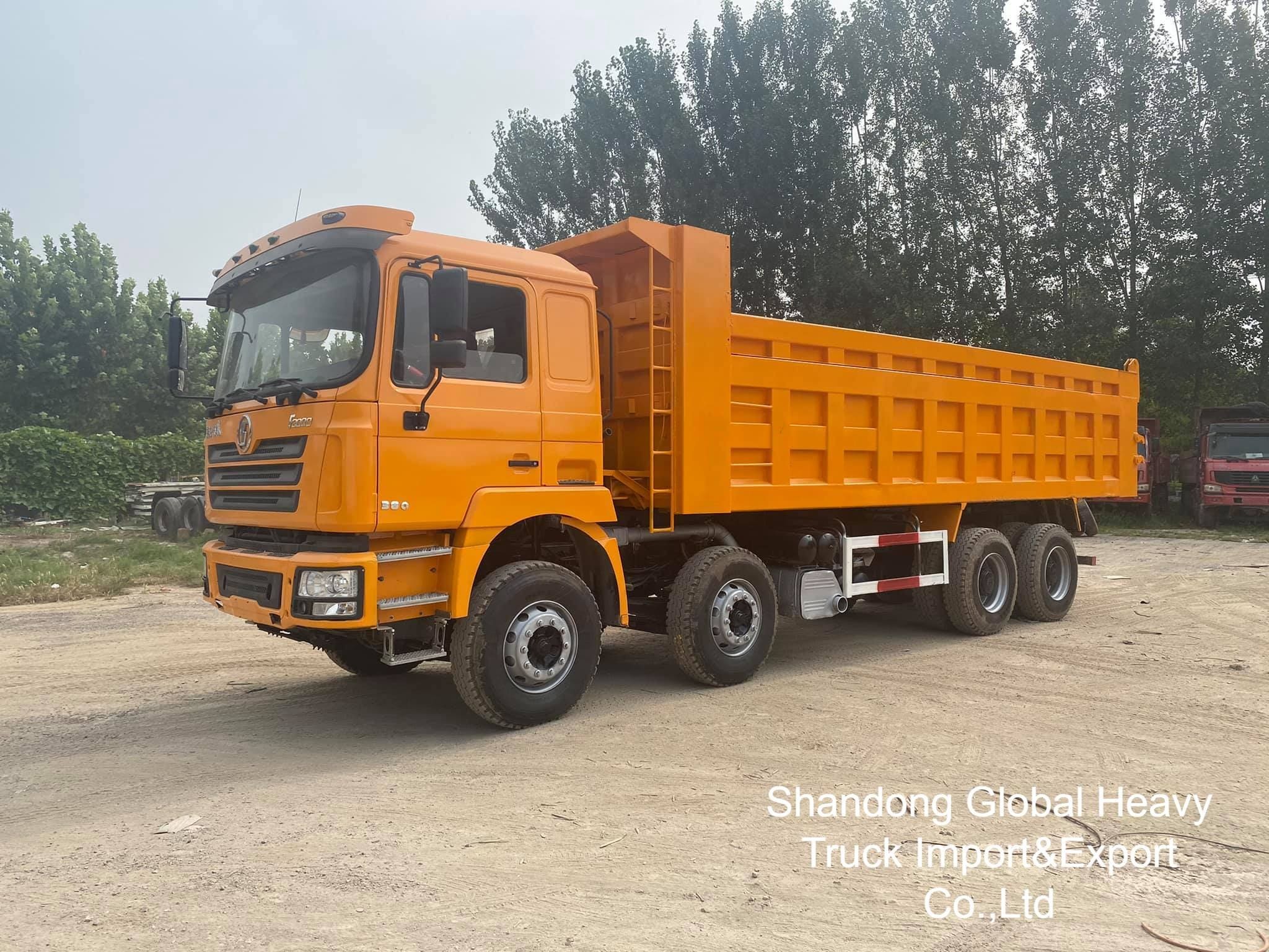 Truk Tipper Shacman 8*4 12 Roda Bekas F3000 X3000
