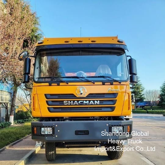 Shacman F3000 8x4 Dump Truck dengan mesin 420hp dan kursi suspensi udara untuk proyek pertambangan Mozambik
