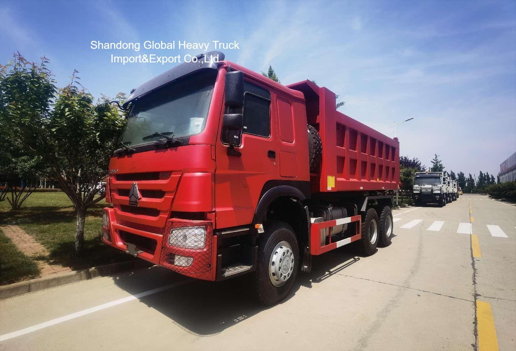 China Original Brand HOWO / Shacman 380hp/371hp 6X4 8X4 10/12 Roda Mining Dump Truck