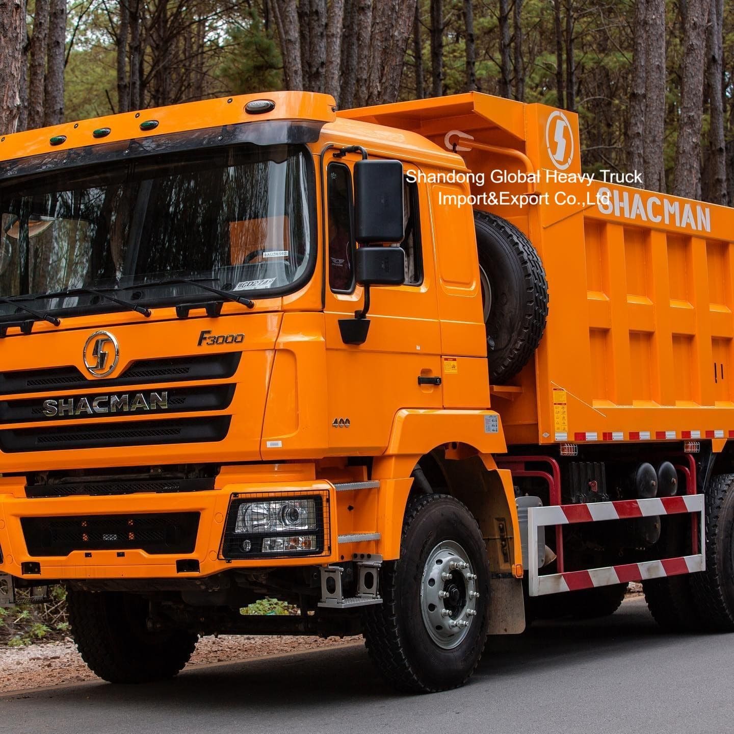 Shacman F3000 6×4 380HP Heavy Duty Dump Truck dengan 20-25m3 Kapasitas Tipper Truck