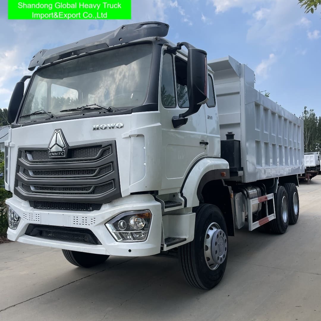 Truk Sampah Sinotruk HOWO Nx 6X4 371/375HP 10 Roda LHD/Rhd Penawaran Terbaik untuk Afrika
