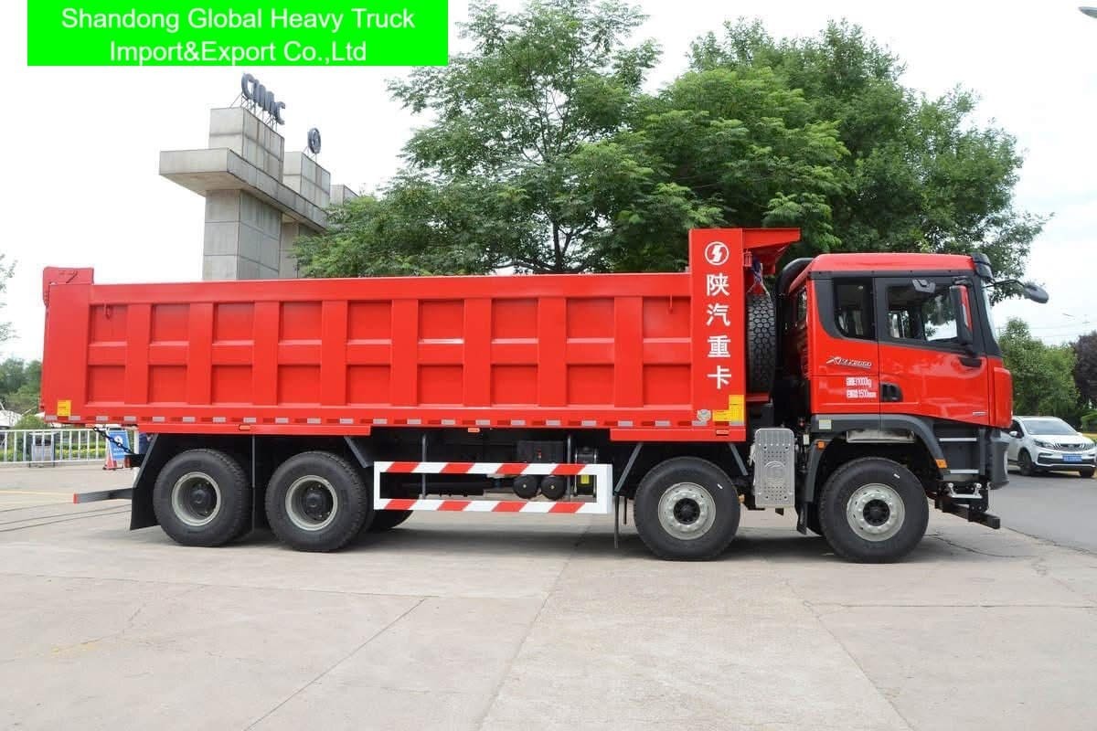 Shacman F3000 8×4 Dump Truck dengan Mesin 420HP dan Badan Baja Kekuatan Tinggi untuk Pertambangan Tanzania