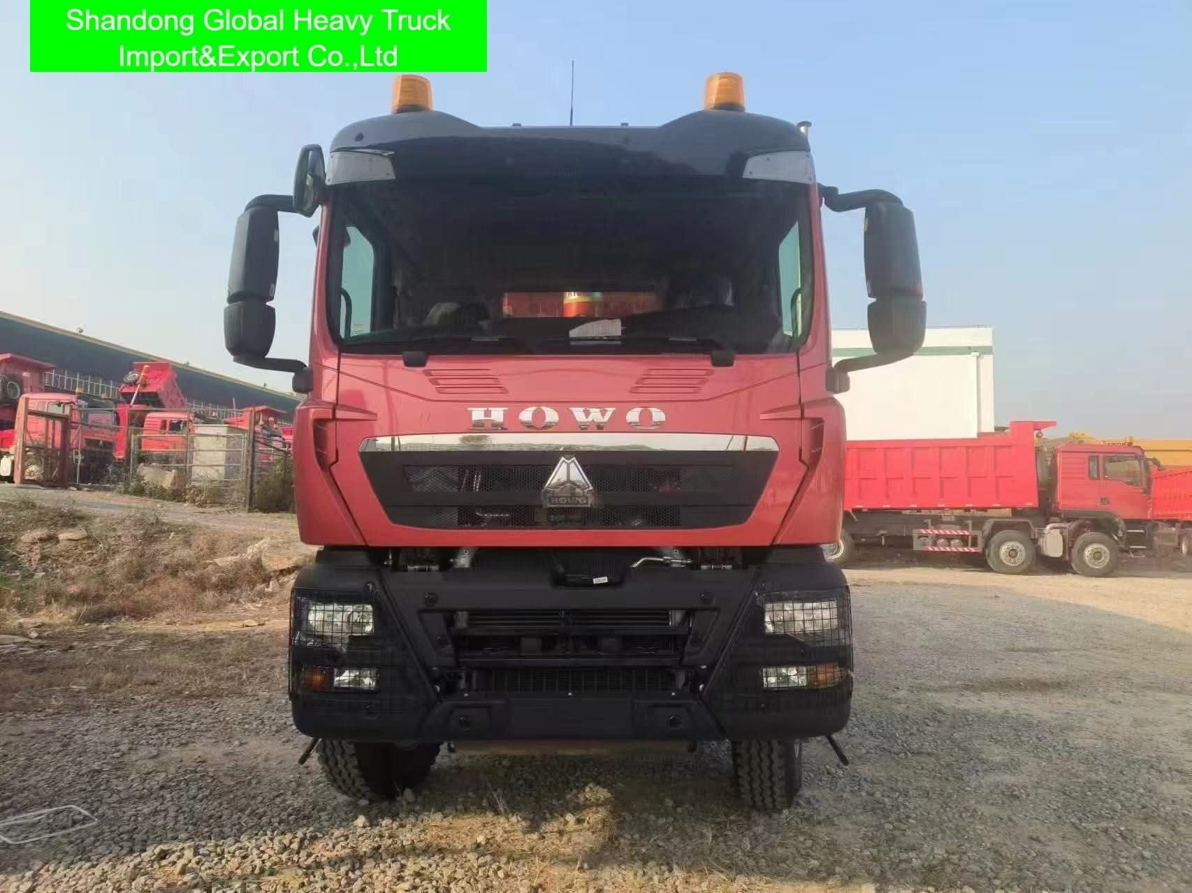 Sinotruk HOWO TX 6X4 Dump Truck 336HP 35 Ton Muatan