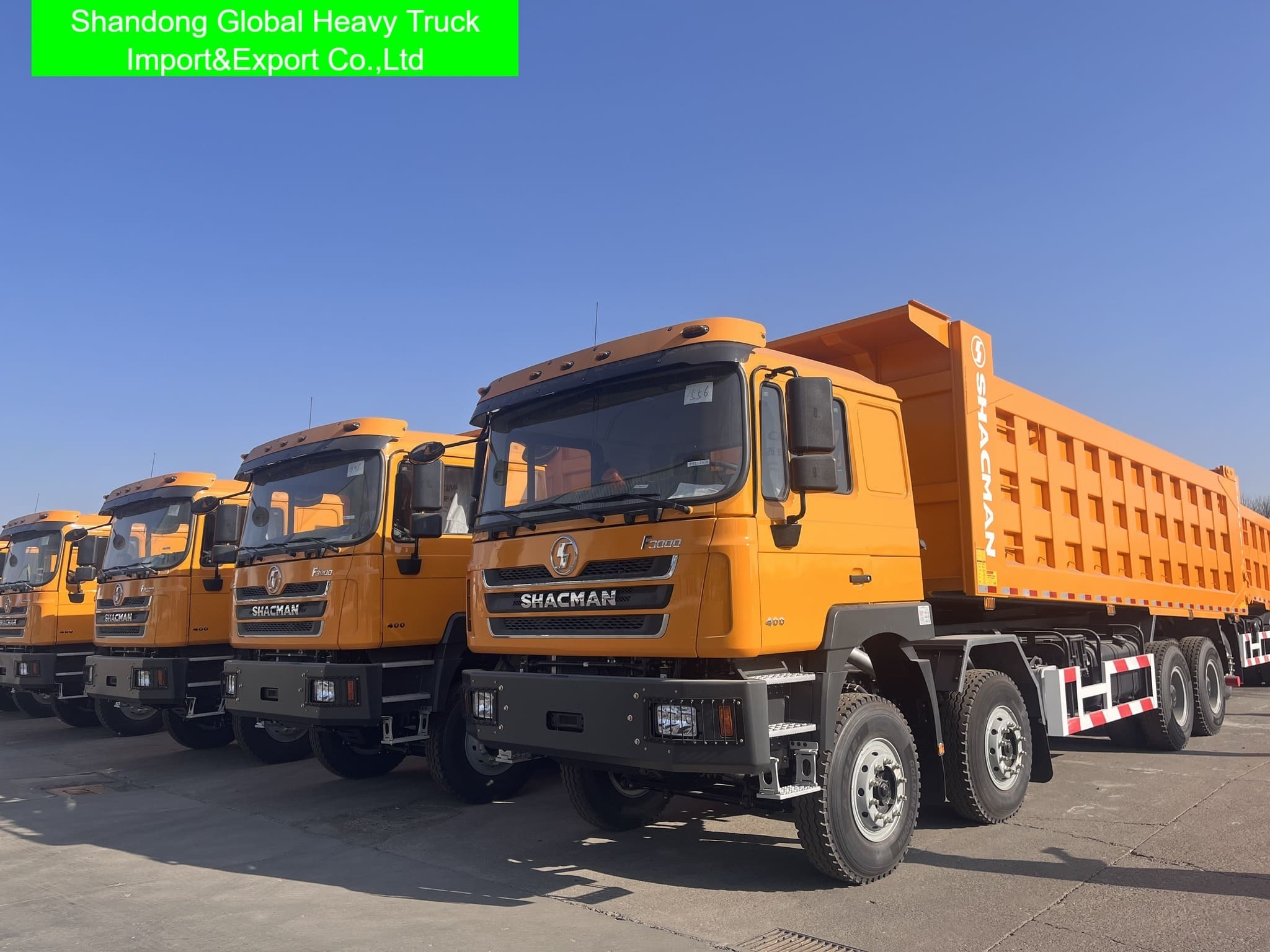 Truk Tipper Shacman F3000 10 Roda 380HP 30cbm 30ton 6X4 Truk Sampah Bekas
