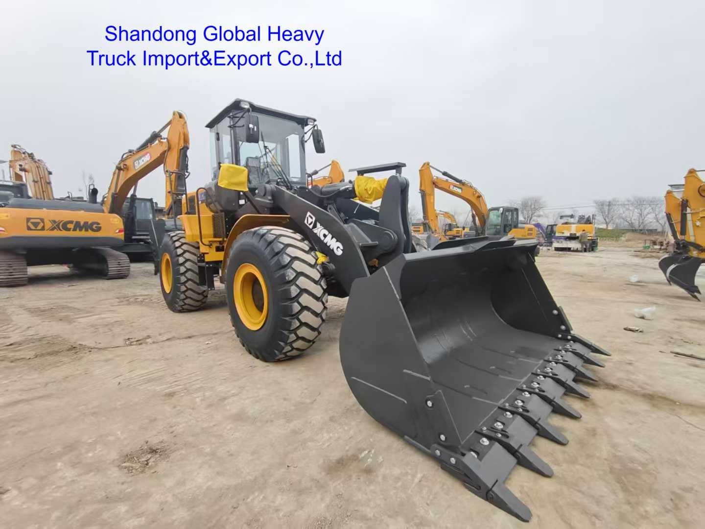 XCMG ZL50GN Wheel Loader 5 Ton dengan Mesin 162 kW