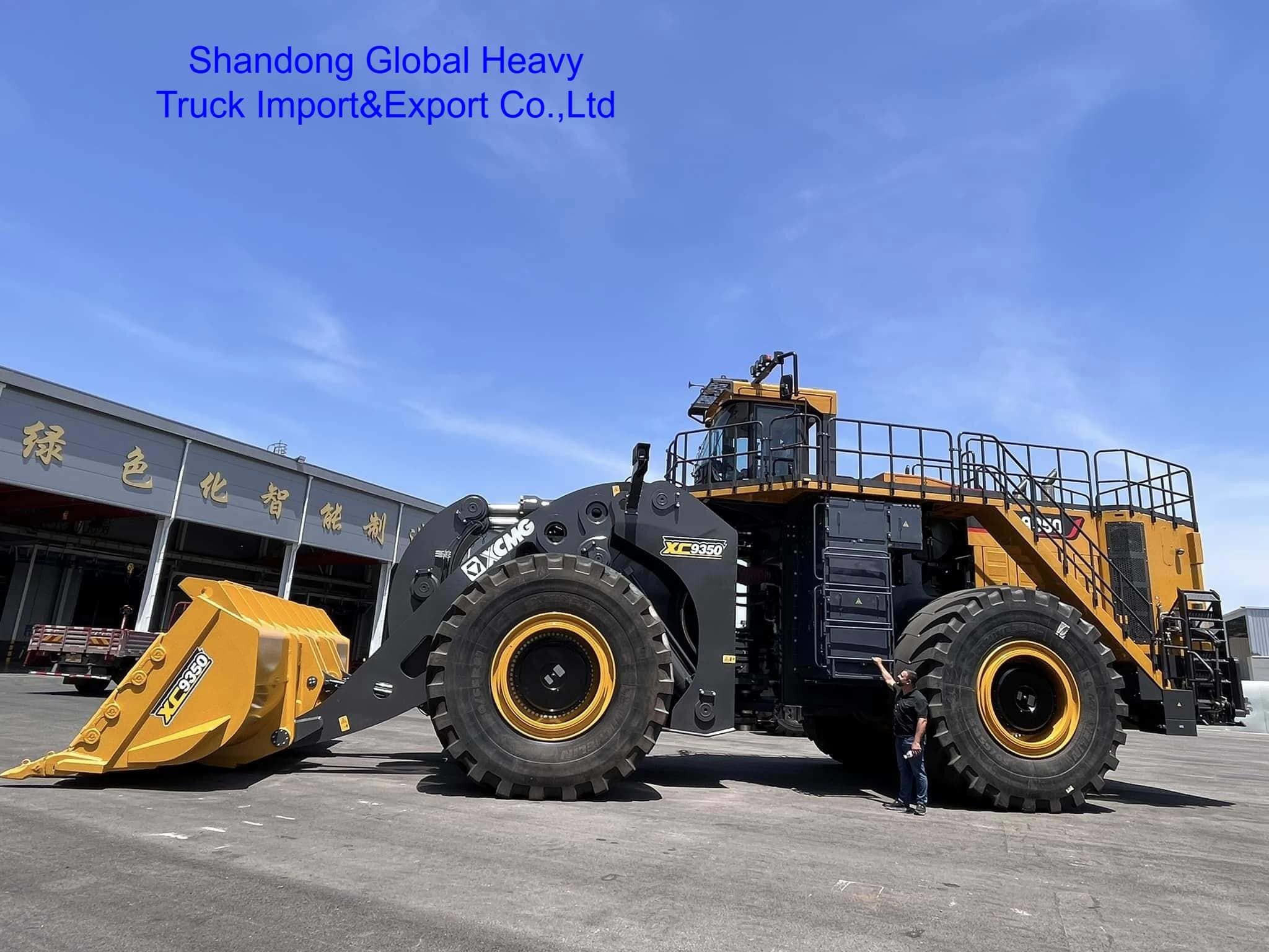 XCMG XC9350 35 Ton Electric Wheel Loader Transmisi hidrolik