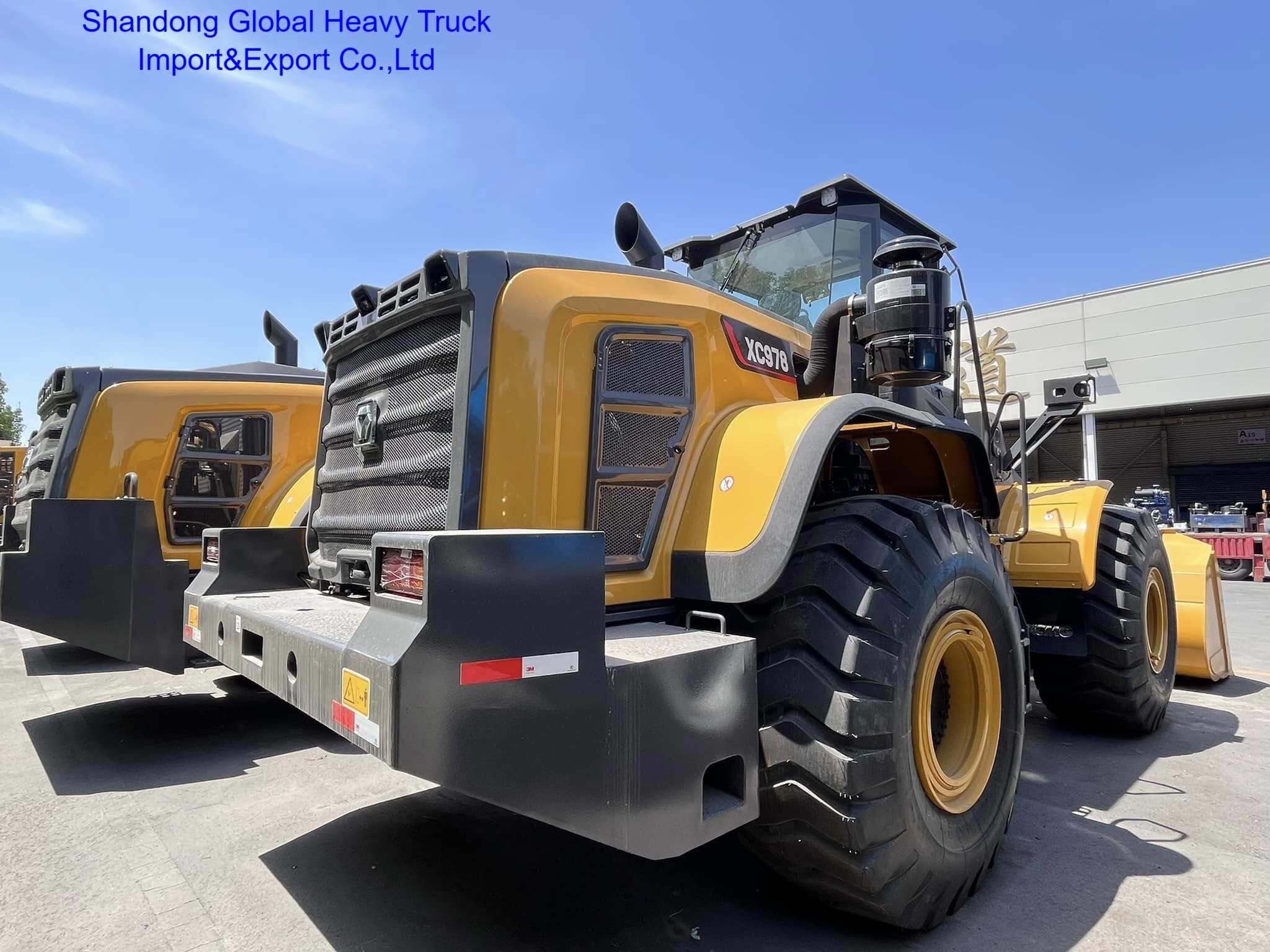 XC978 7t Wheel Loader Pertambangan Hidraulik dengan Bucket 5m3