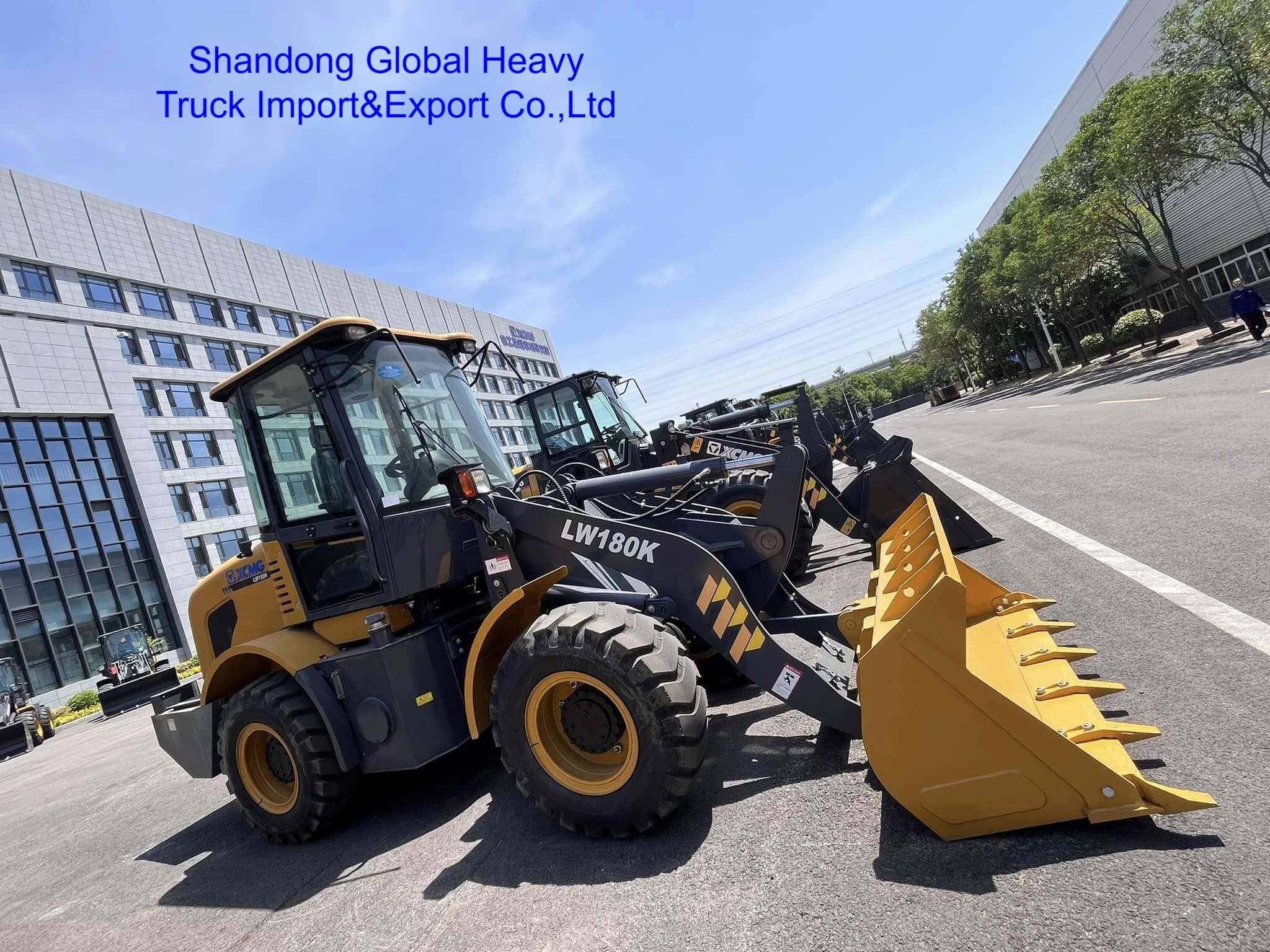 XCMG LW180K Wheel Loader 1.8 Ton untuk Konstruksi Jalan dan Pertambangan