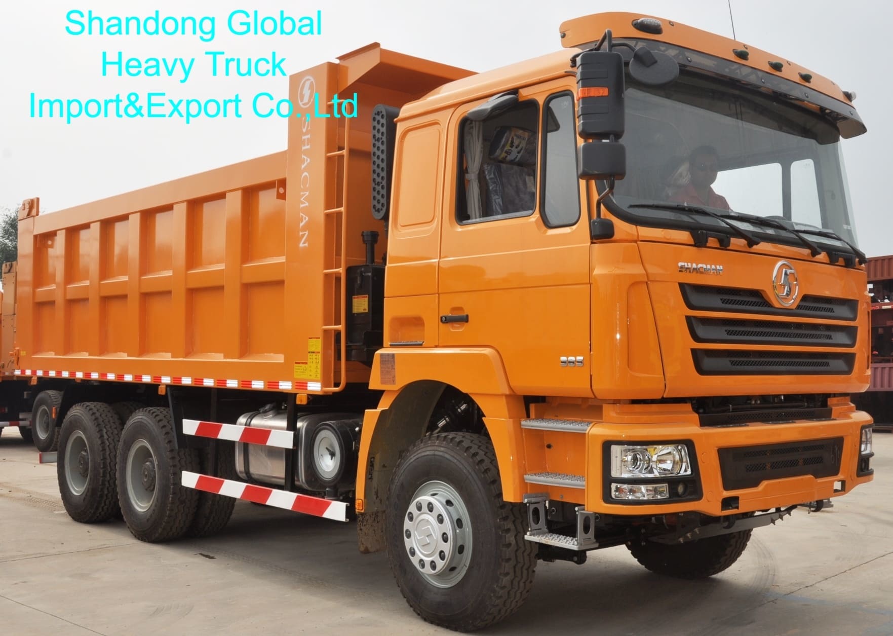 Shacman F3000 Dump Truck dengan standar emisi Euro 3 Mesin 400 HP dan roda penggerak 6x4 untuk pertambangan tugas berat