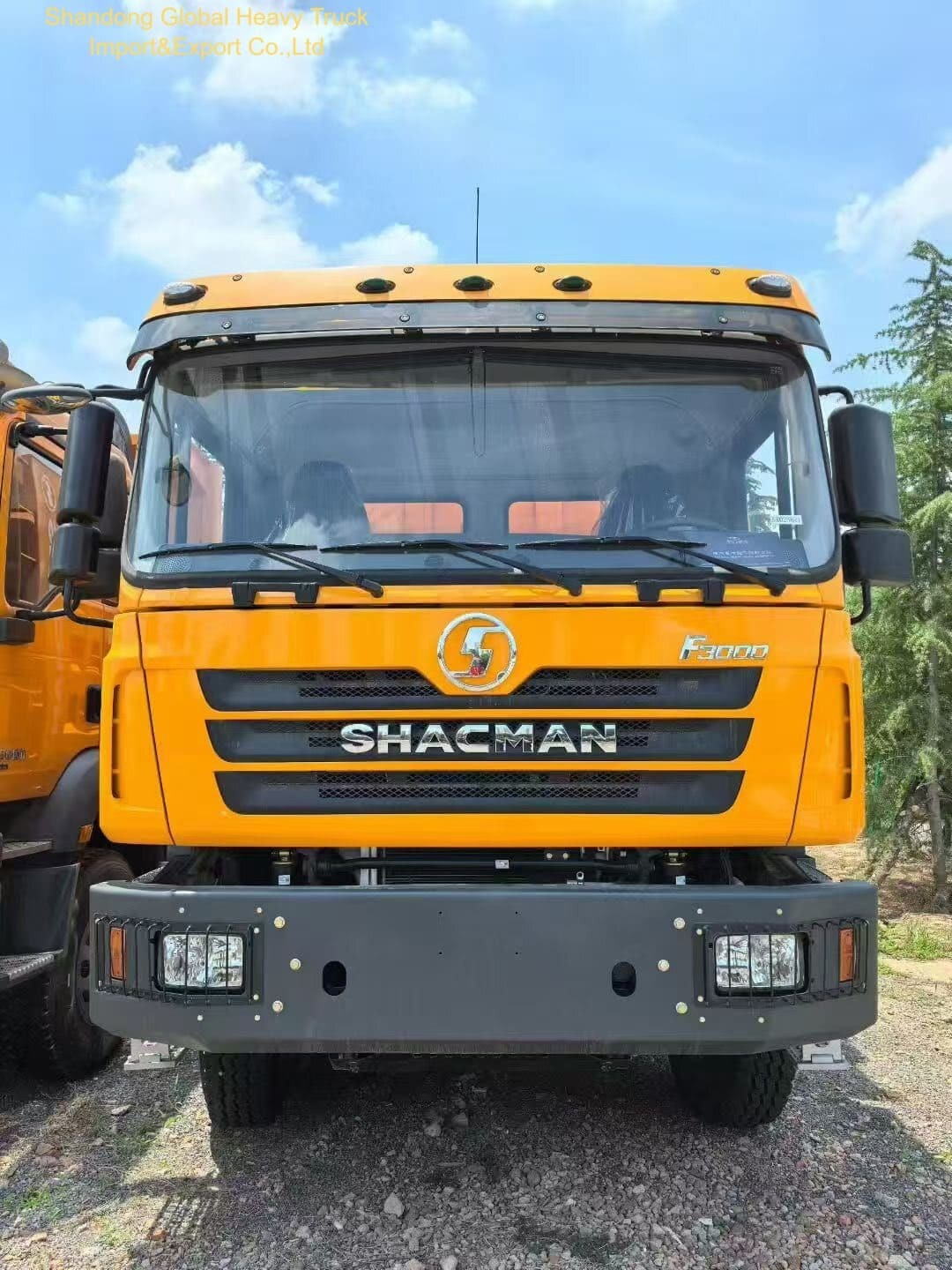 Shacman F3000 Heavy Duty Dump Truck dengan Mesin Weichai 380HP 12.00R20 Ban dan Kapasitas 35-45 Ton