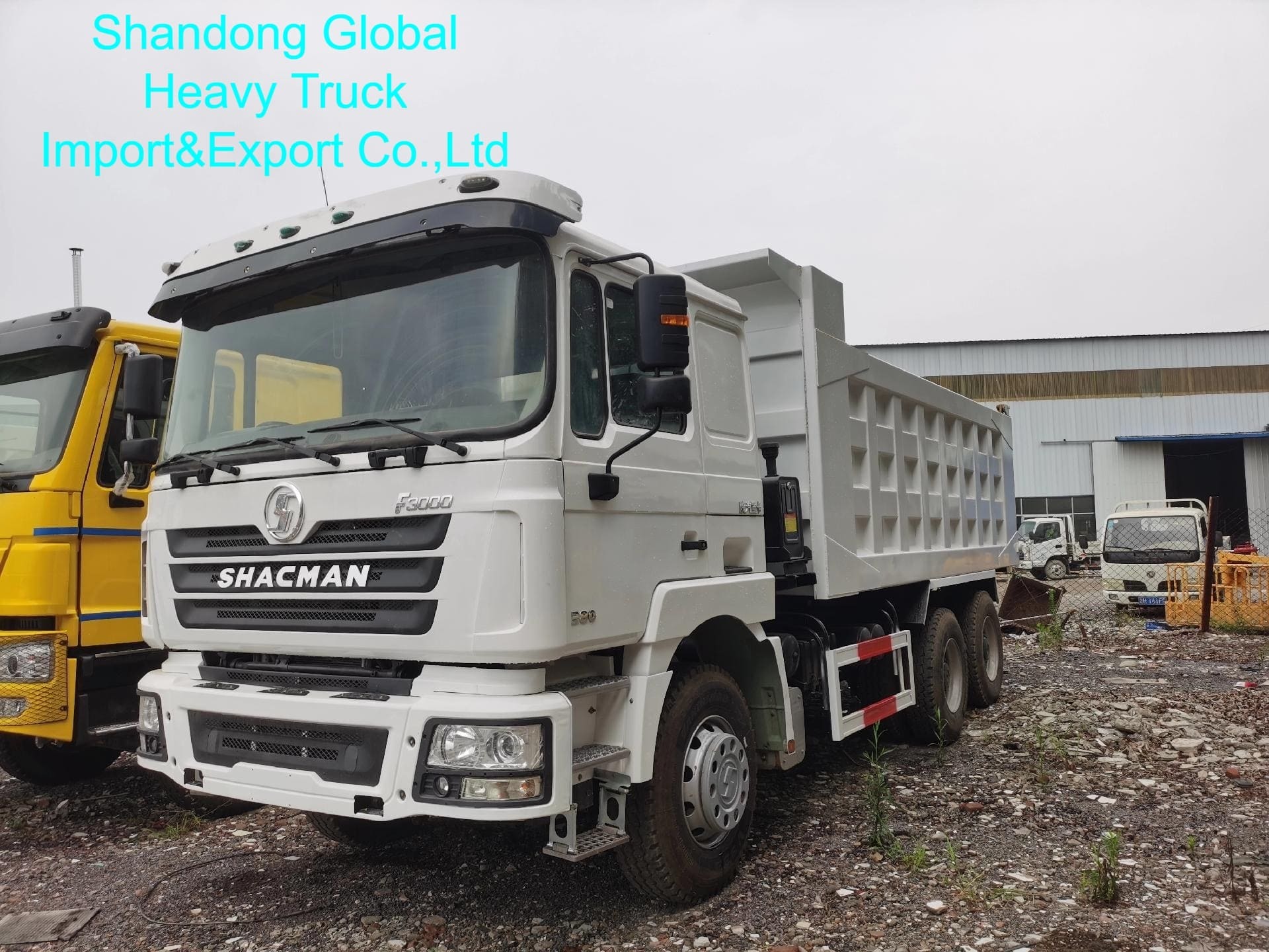 Shacman F3000 Heavy Duty Dump Truck with U-shaped Cargo Body Air Conditioned Cabin and Fast Unloading for Mining and Construction