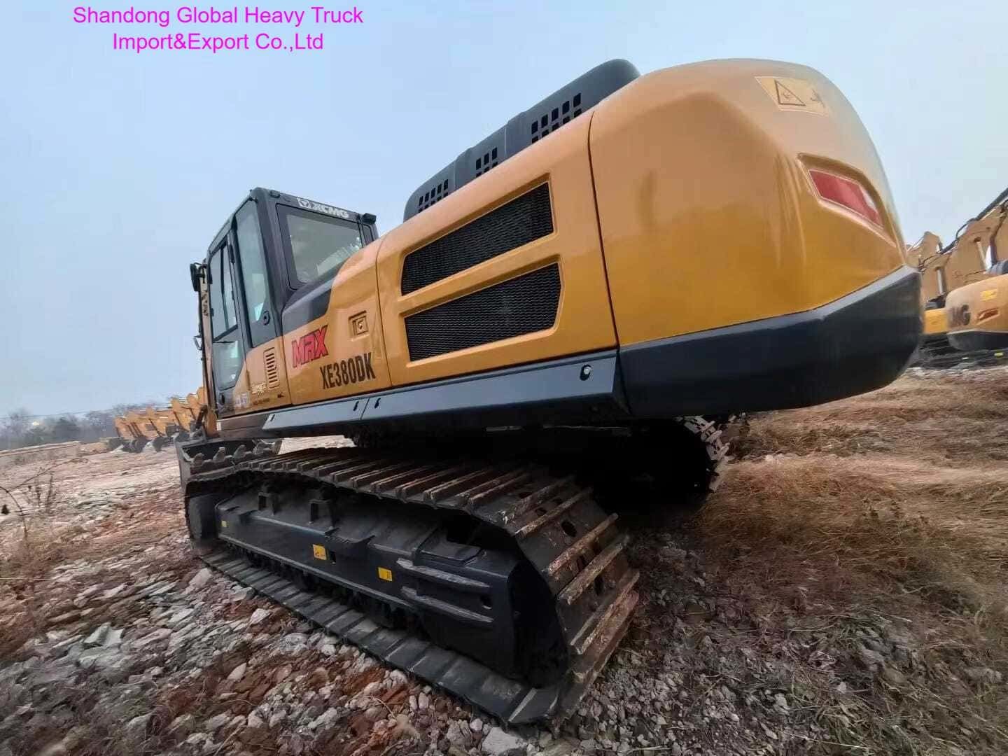 XCMG XE380DK 38t Crawler Excavator with 1.9-2.1 Bucket Capacity and 6450mm Maximum Digging Height for Heavy Earth Moving