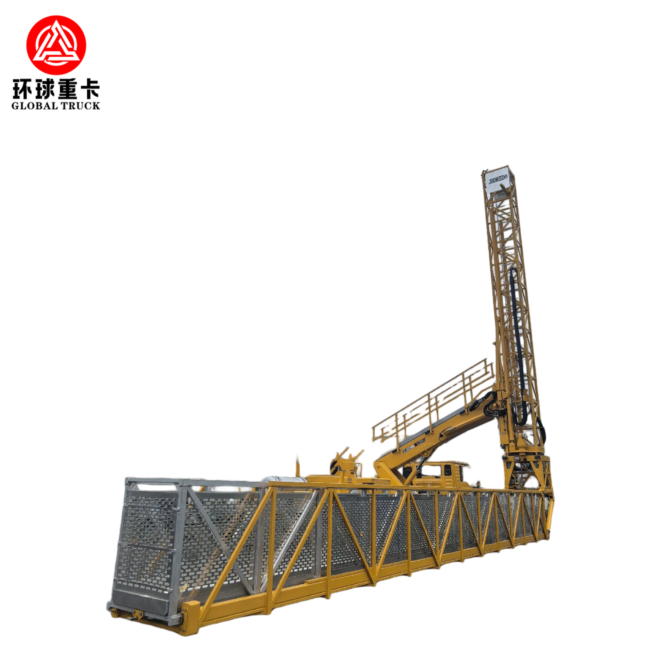 Euro 3 Emission Standard Bridge Inspection Vehicle with 12m-20m Working Reach and XCMG Upper Structure
