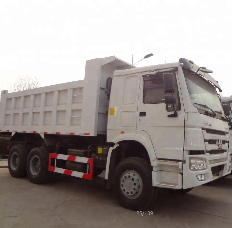 HOWO WD615 Mesin Batubara Tambang Dump Truck 40 Ton 9,726Expermukaan ZZ3257N3447C1