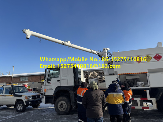 Harga yang baik HOWO 15/20/25T BCLH-15 Di lokasi campuran granular amonium bahan peledak ANFO Emulsi truk bahan peledak bergerak Unit manufaktur Mongolia уул уурхайн тэсэлгээний MEMU MMU BCLH/BCZH/BCRH
