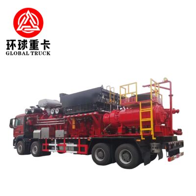 2500 HP 8×6 Drive Konfigurasi Unit Hydraulic Fracturing dengan kapasitas tekanan 15.000 psi