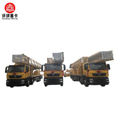 Euro 4/2/5/6 Standar Emisi Truck Inspeksi Jembatan dengan ketinggian kerja 12m-20m dan SINOTRUK HOWO Chassis