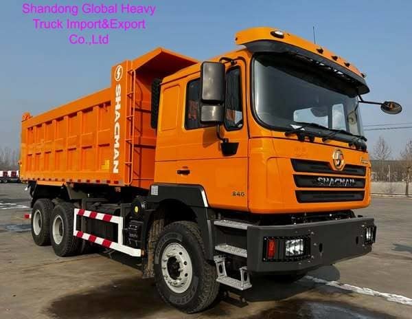 SHACMAN F3000 6×4 371HP Dump Truck in operation